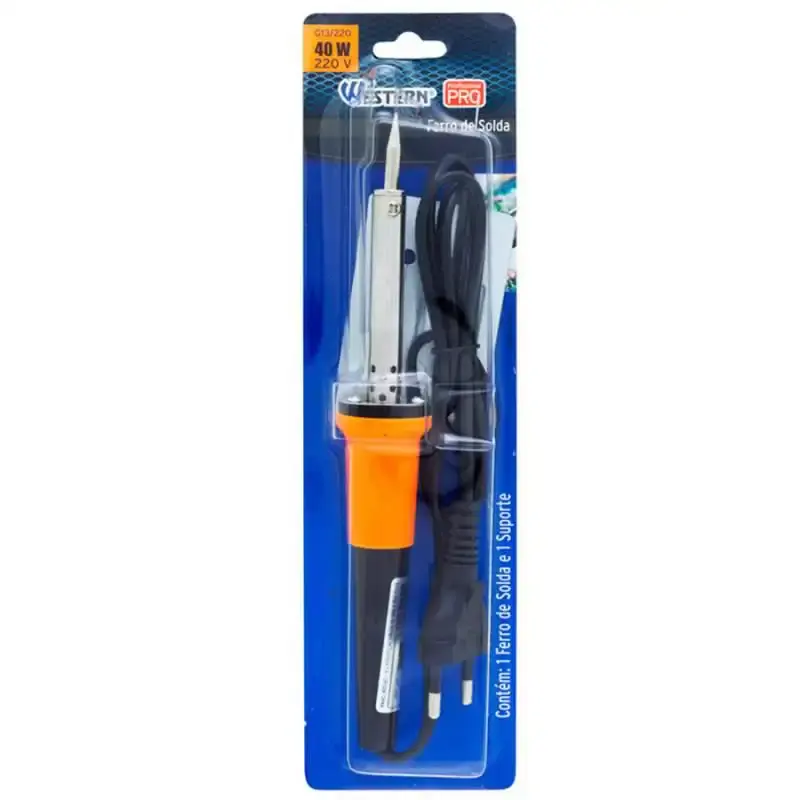 Ferro de solda 40 watts G13 Western 110 V — fotografia 4