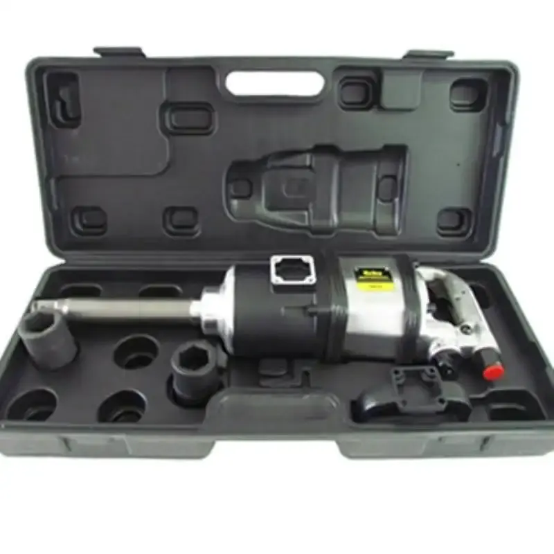Chave de impacto pneumática longa 1 POL 300KGF 9KV Eda — fotografia 3