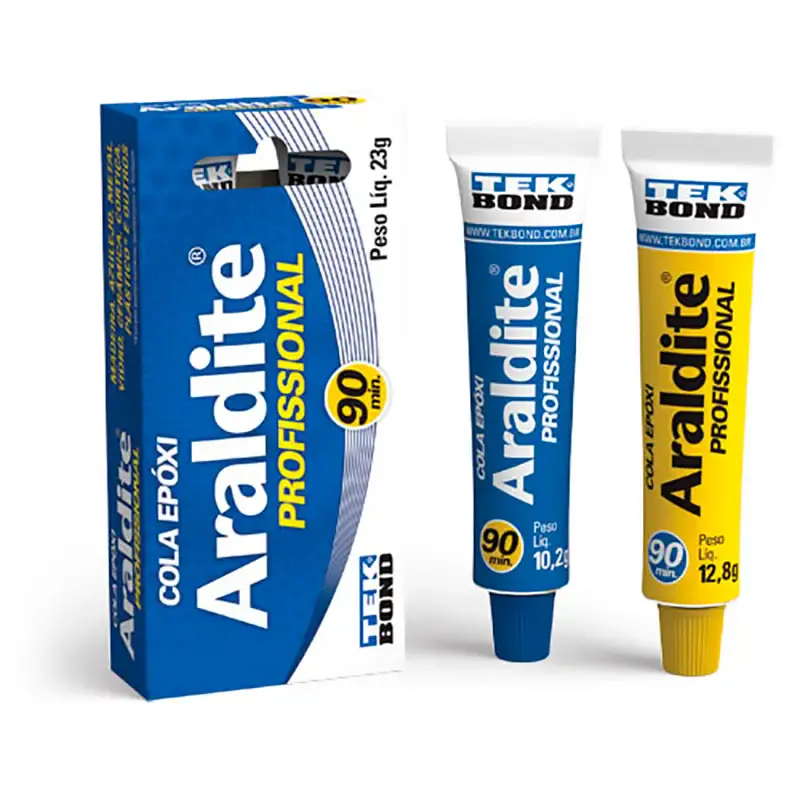 Cola araldite profissional 90 minutos 23 GR 10808501100 tekbond TEK Bond