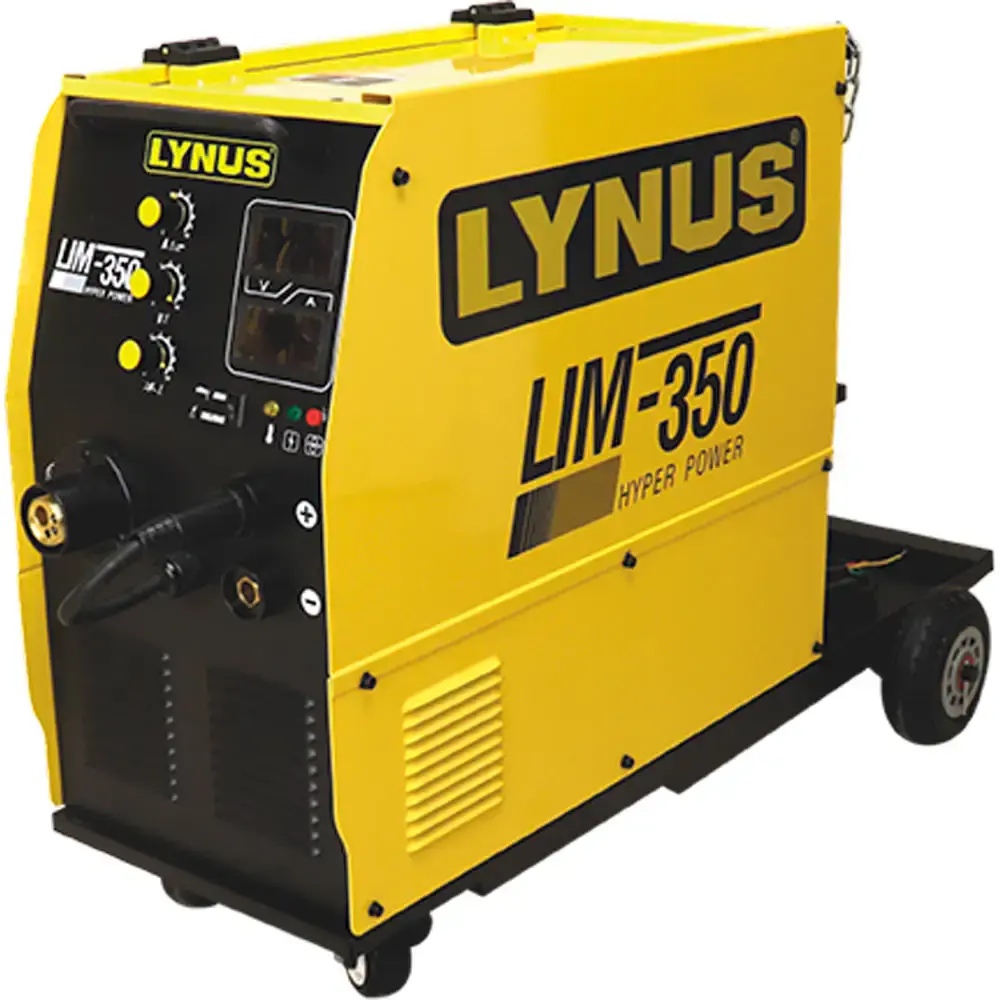 Solda multiprocessos MIG MAG MMA e TIG DC LIM-350 trifásica Lynus
