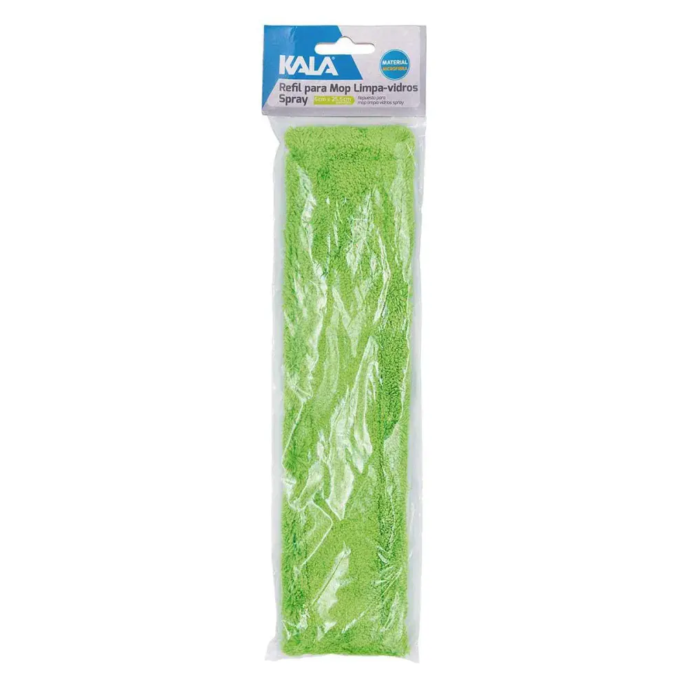 Refil limpa vidros Kala spray verde — fotografia de referência