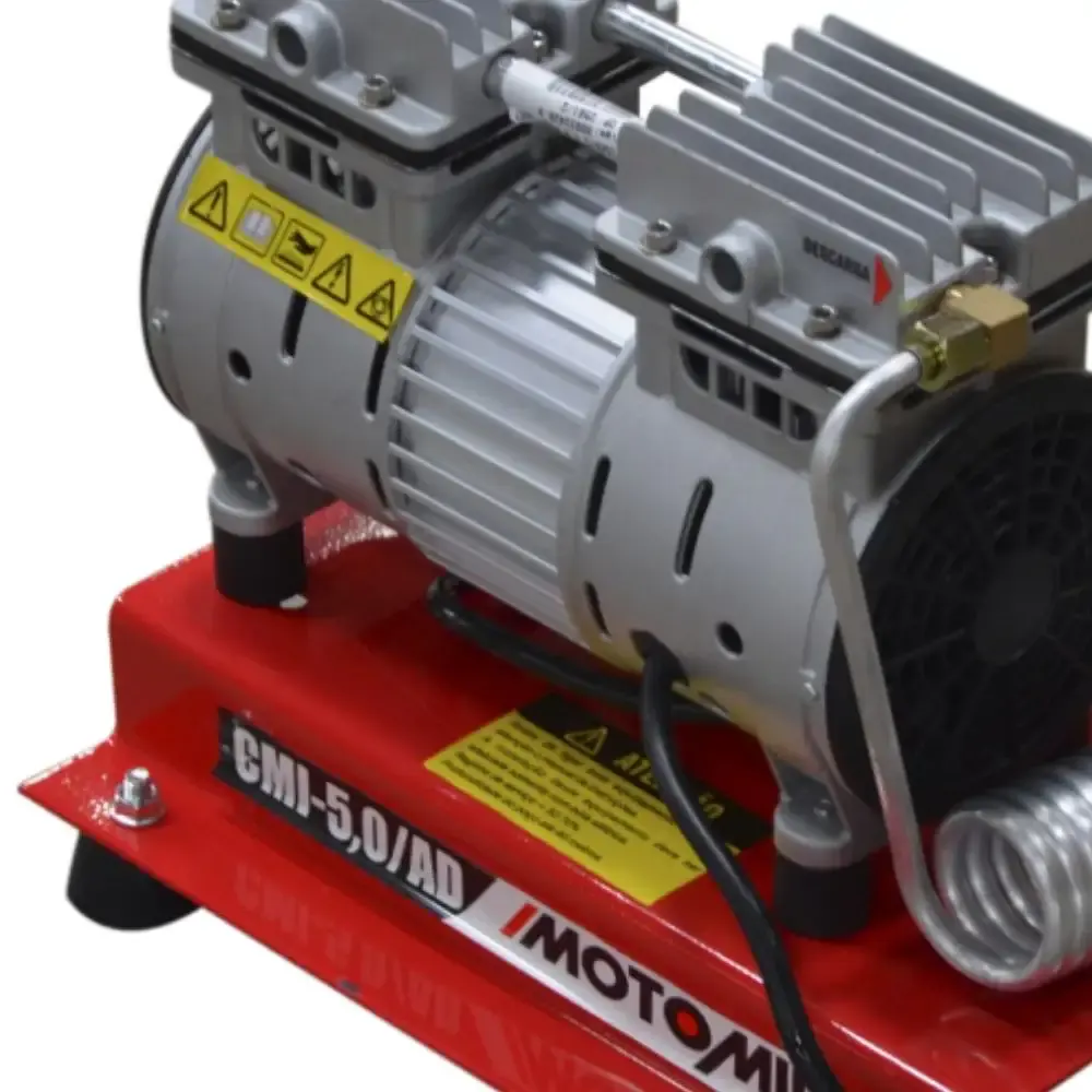 Compressor ar direto 1HP poço artesiano CMI-5 AD silencioso sem óleo MotoMil 220 V — fotografia 5