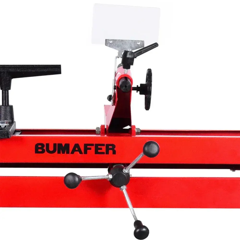 Torno para madeira copiador 1000MM 550W bivolt Bumafer — fotografia 12