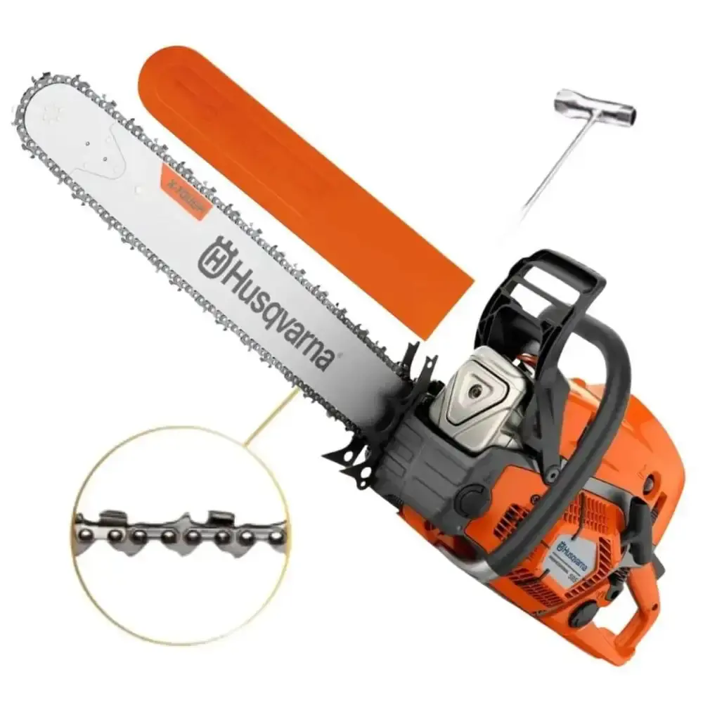 Sabre 24 POL ponta dura 38 dentes x-tough para motosserra 390 395 281 Husqvarna — fotografia 4