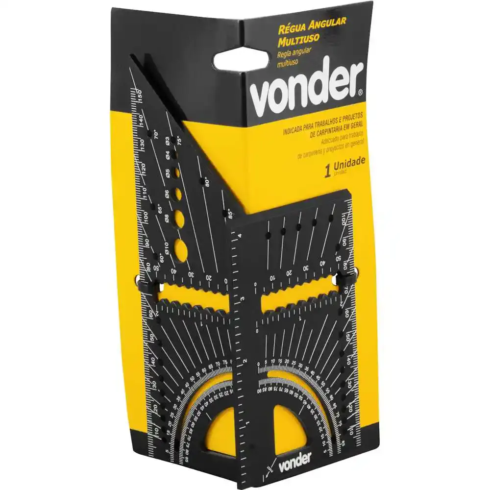 Régua angular multiuso 167MM Vonder — fotografia 5