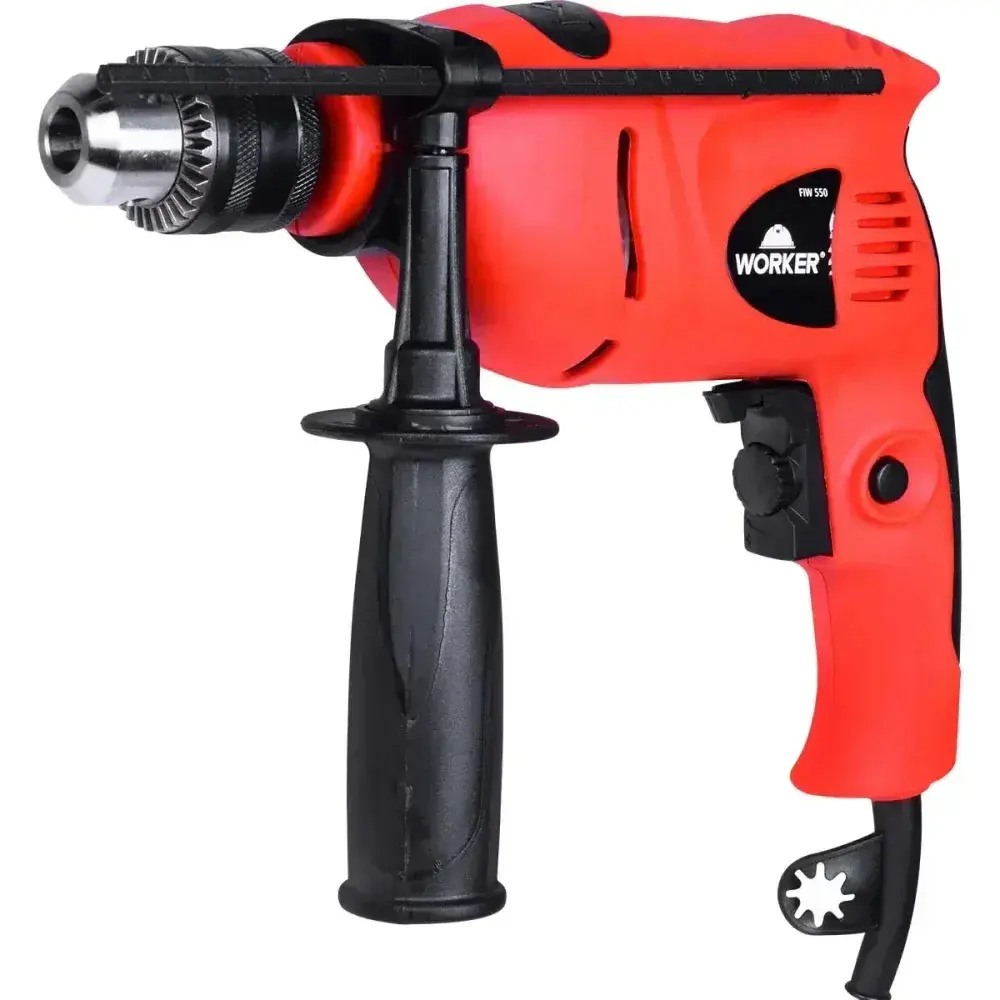Furadeira de impacto FIW550 1/2” 3000RPM 550W Worker — fotografia 2