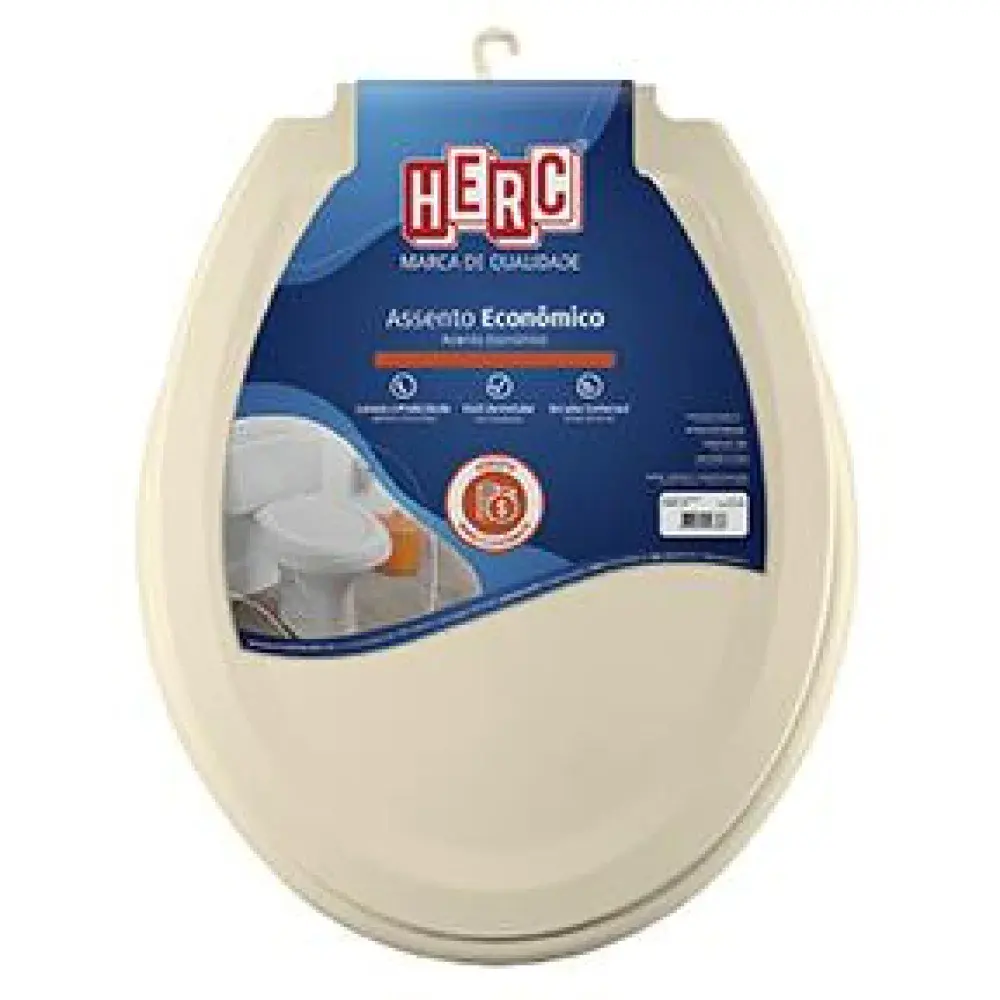Assento sanitario economico bege Herc