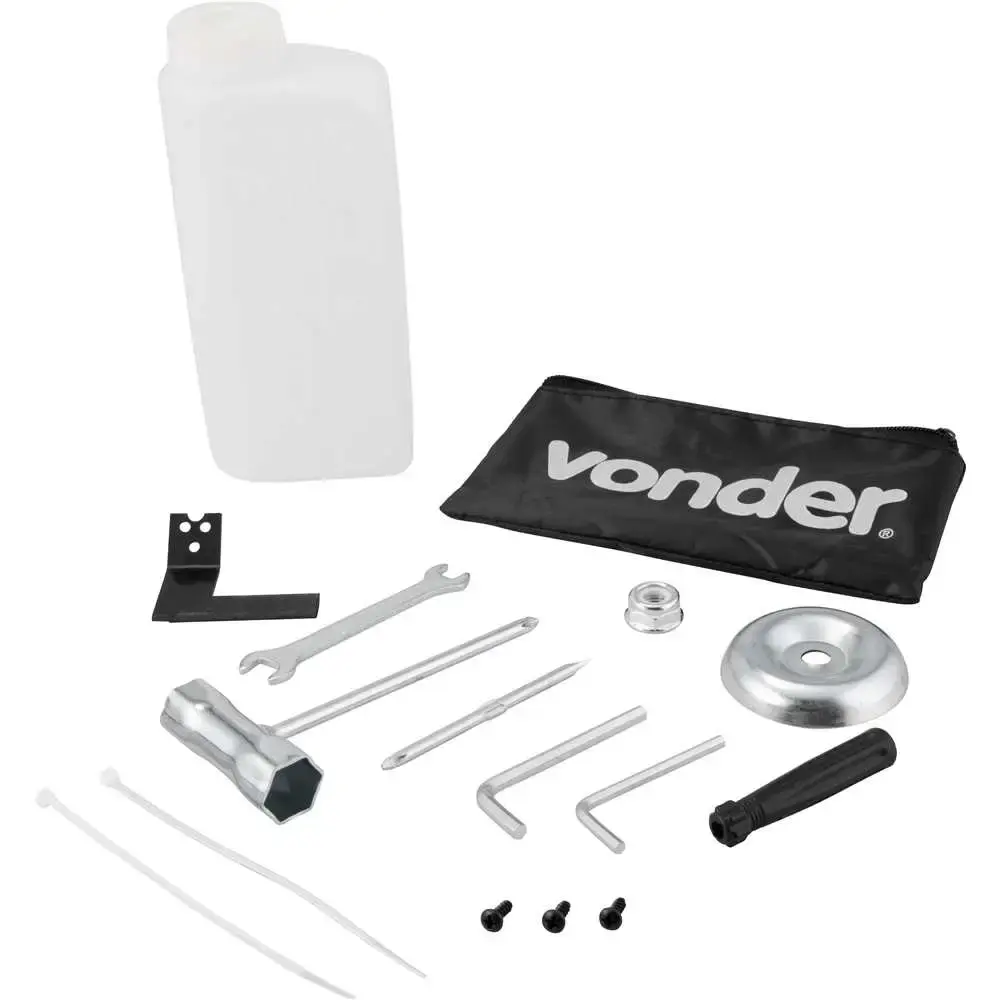 Roçadeira gasolina 1,9HP 2T 52CC Vonder — fotografia 8