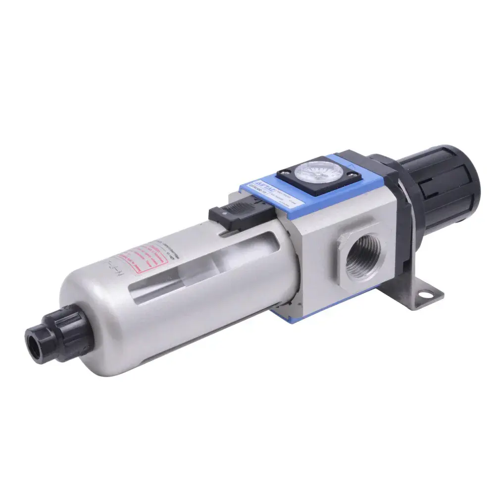 Filtro regulador de ar 1/2 com dreno automático TFR12 Puma — fotografia 2