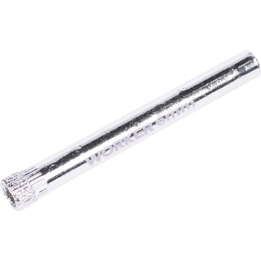 Serra copo diamantada para vidro 6MM Worker — fotografia 3