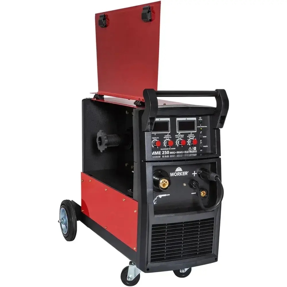 Máquina para solda mig/mag mme 250A 220V da Worker — fotografia 11