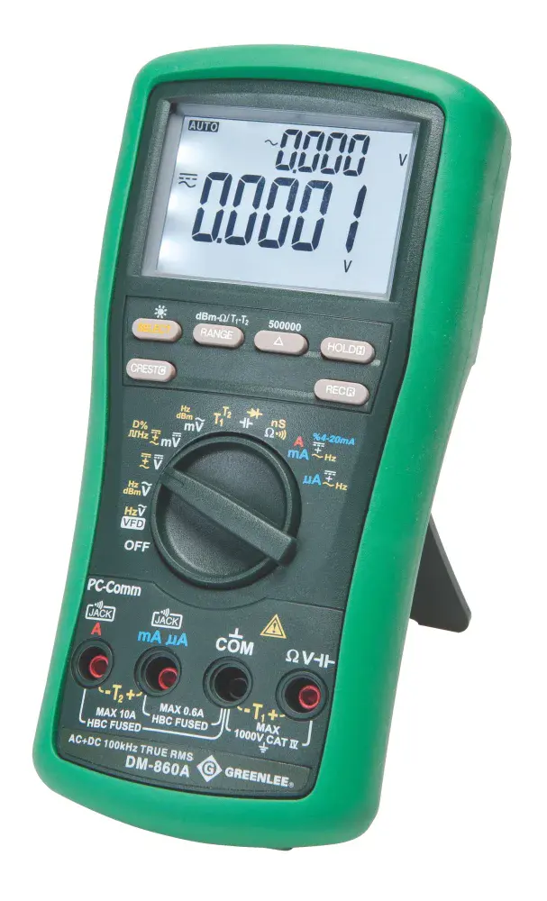 Multímetro digital 10A 1000V cat iv Greenlee