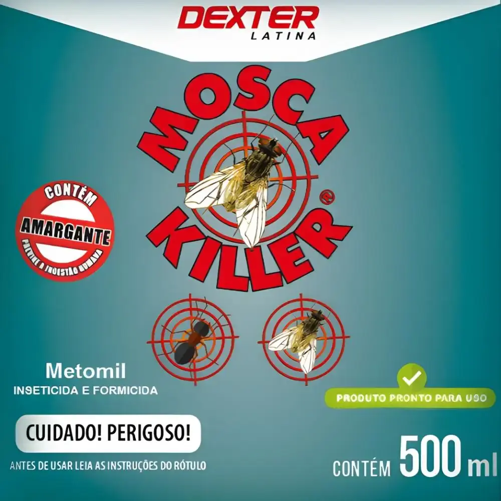 Repelente inceticida para moscas 500 ML mosca killer Dexter — fotografia 5