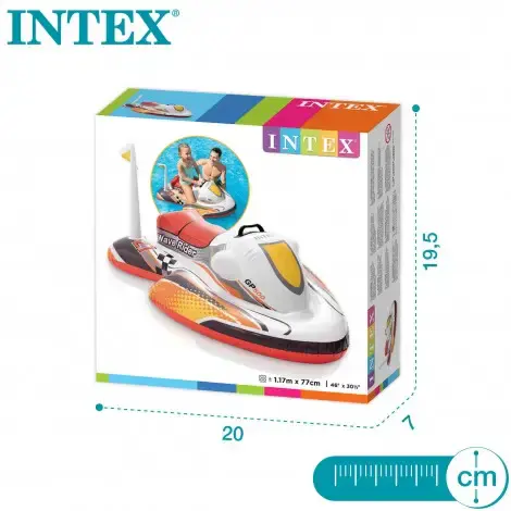 Boia bote jet ski inflável infantil 5752099 Intex — fotografia 5