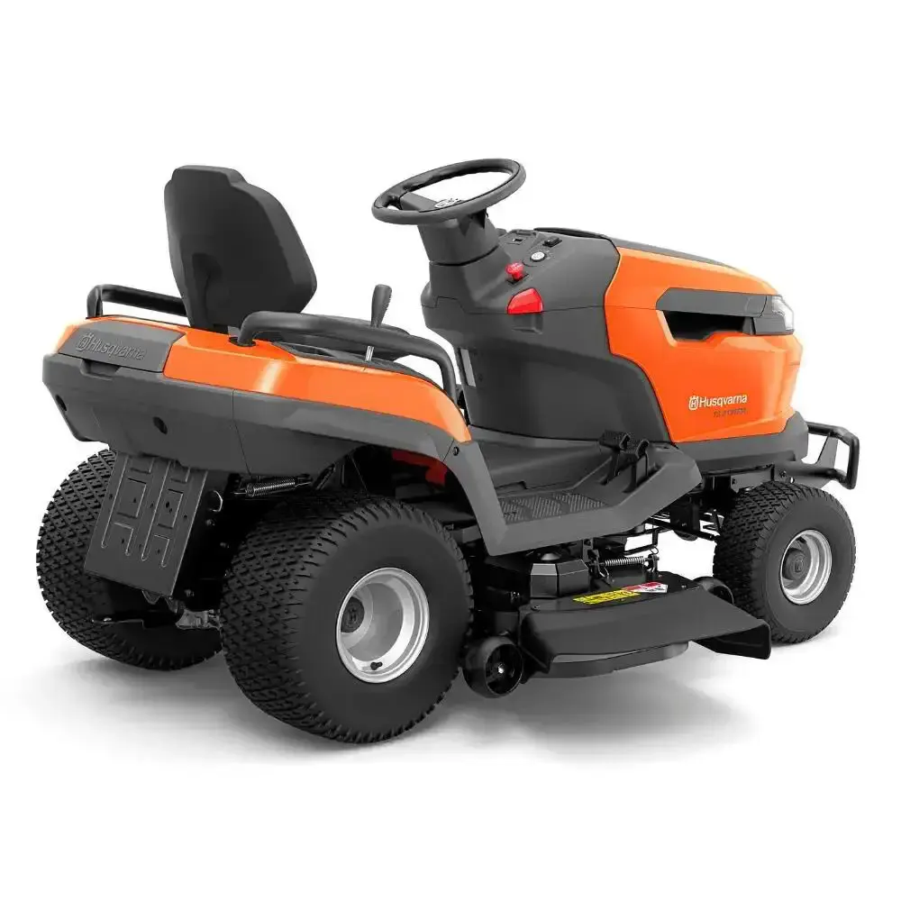 Trator cortador de grama 26,3 HP gasolina 4T TS 219TFM Husqvarna — fotografia 2