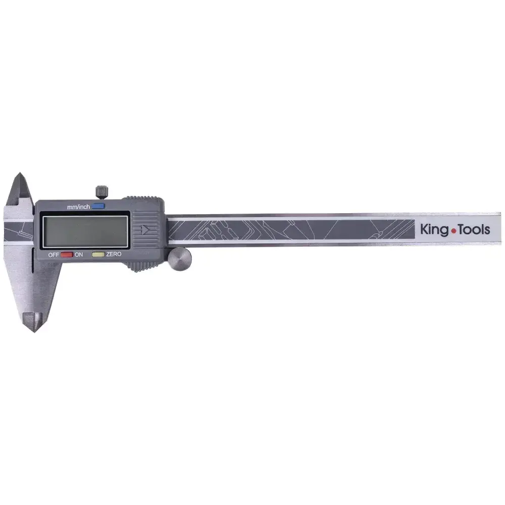 Paquimetro digital 150MM 0,01 mm kingtools 502150BL King Tools — fotografia 7