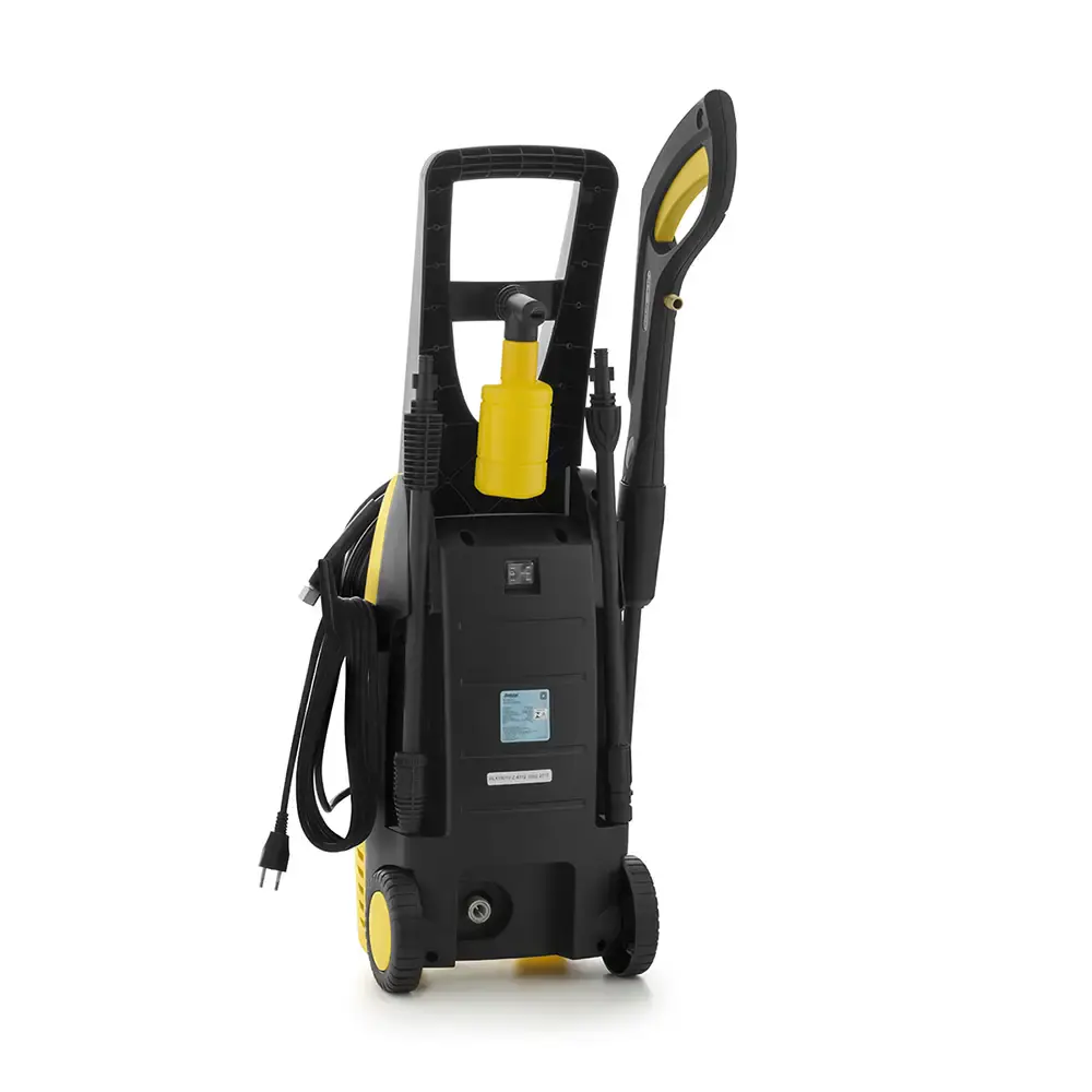 Lavadora alta pressão 1800W 1.8 KW rodas e mangueira 10M 110V Tekna — fotografia 3