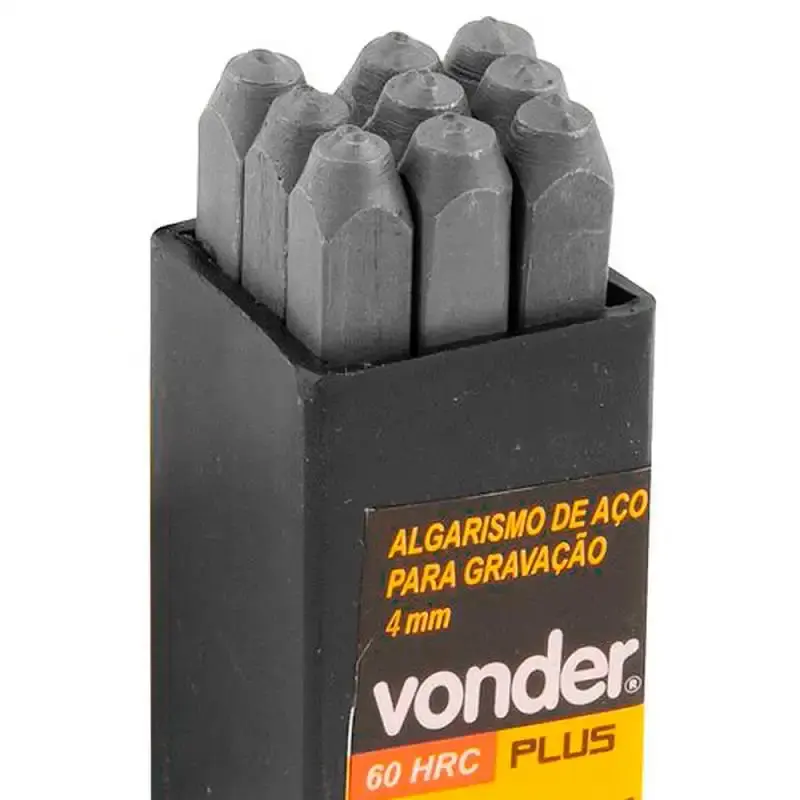 Tipo numérico 4MM com 9 peças 3609040000 Vonder — fotografia 2