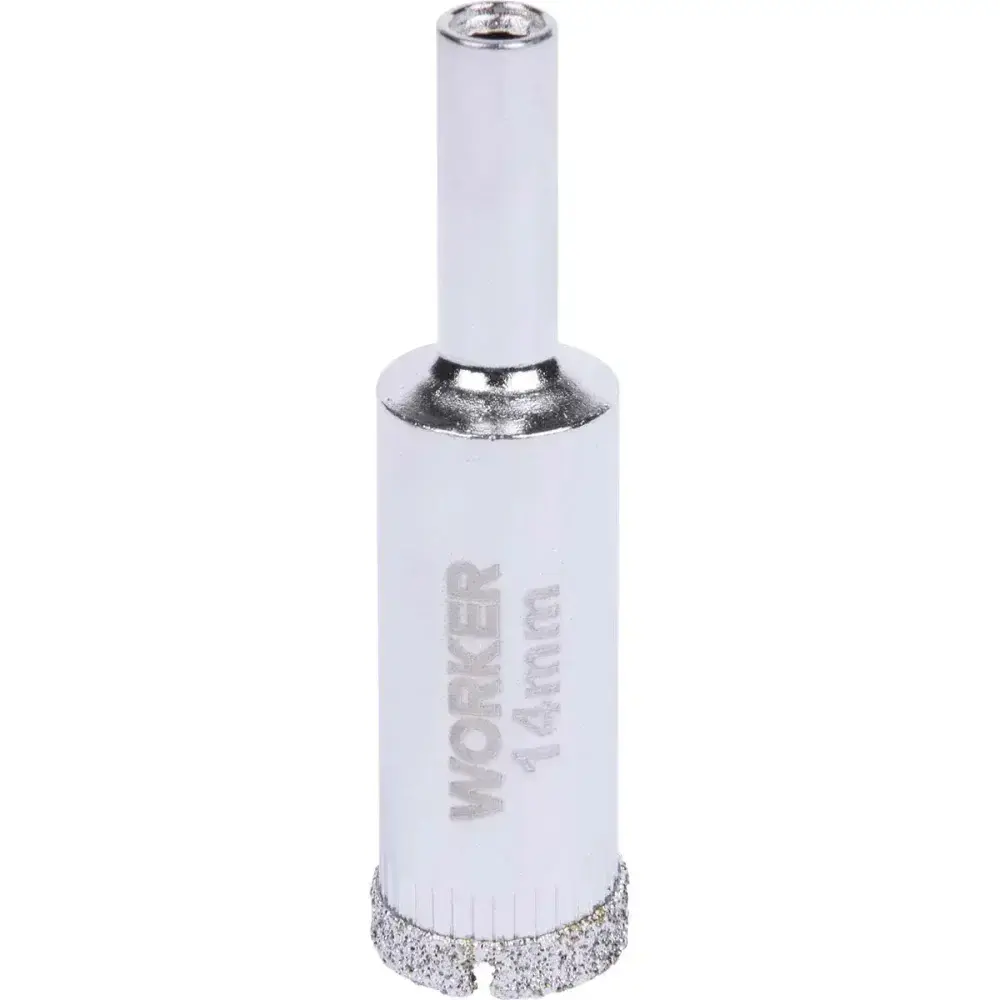 Serra copo diamantada para porcelanato 14MM Worker — fotografia 7