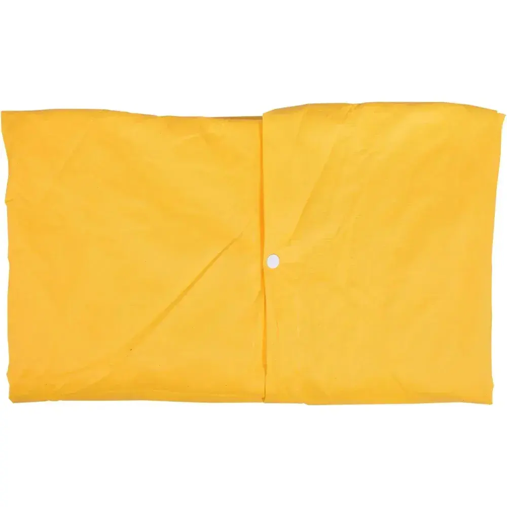 Capa de chuva amarela pvc com forro tamanho gg Worker — fotografia 8