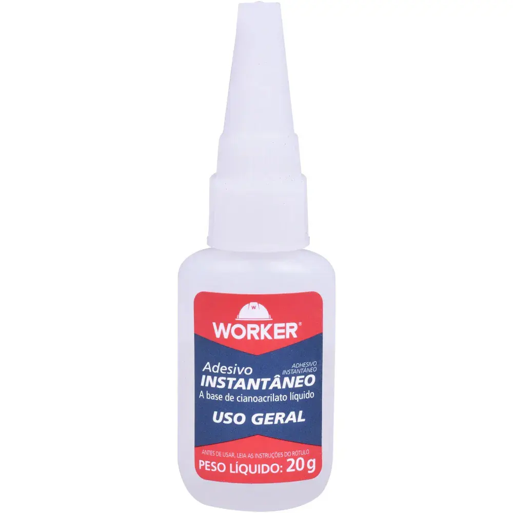 Adesivo instantâneo ultrarrápido 20G Worker — fotografia 6