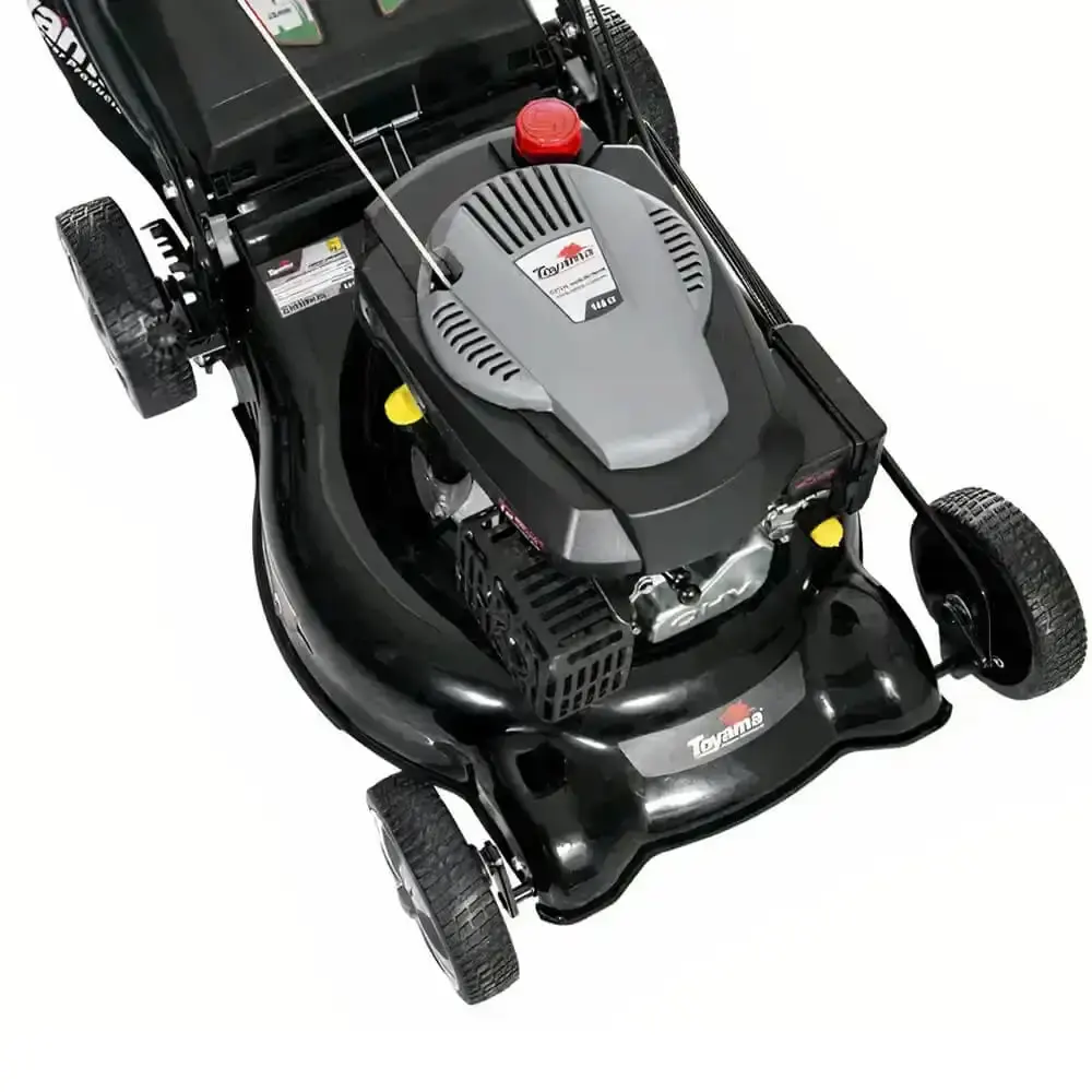 Cortador de grama à gasolina 5 HP 4T 3 em 1 com recolhedor TLM510RM-50L Toyama — fotografia 4