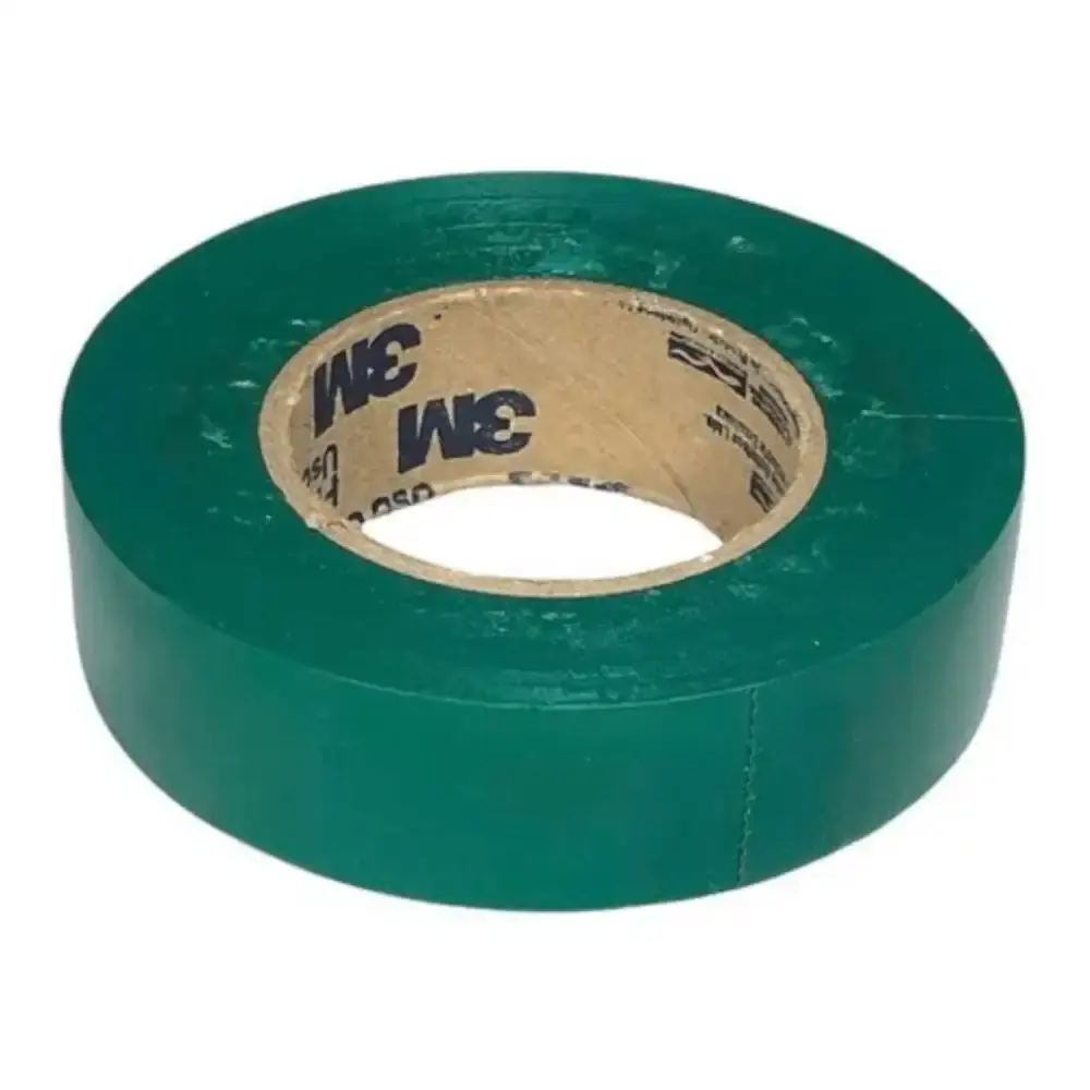 Fita isolante 20 metros multiuso imperial verde 3M — fotografia 3