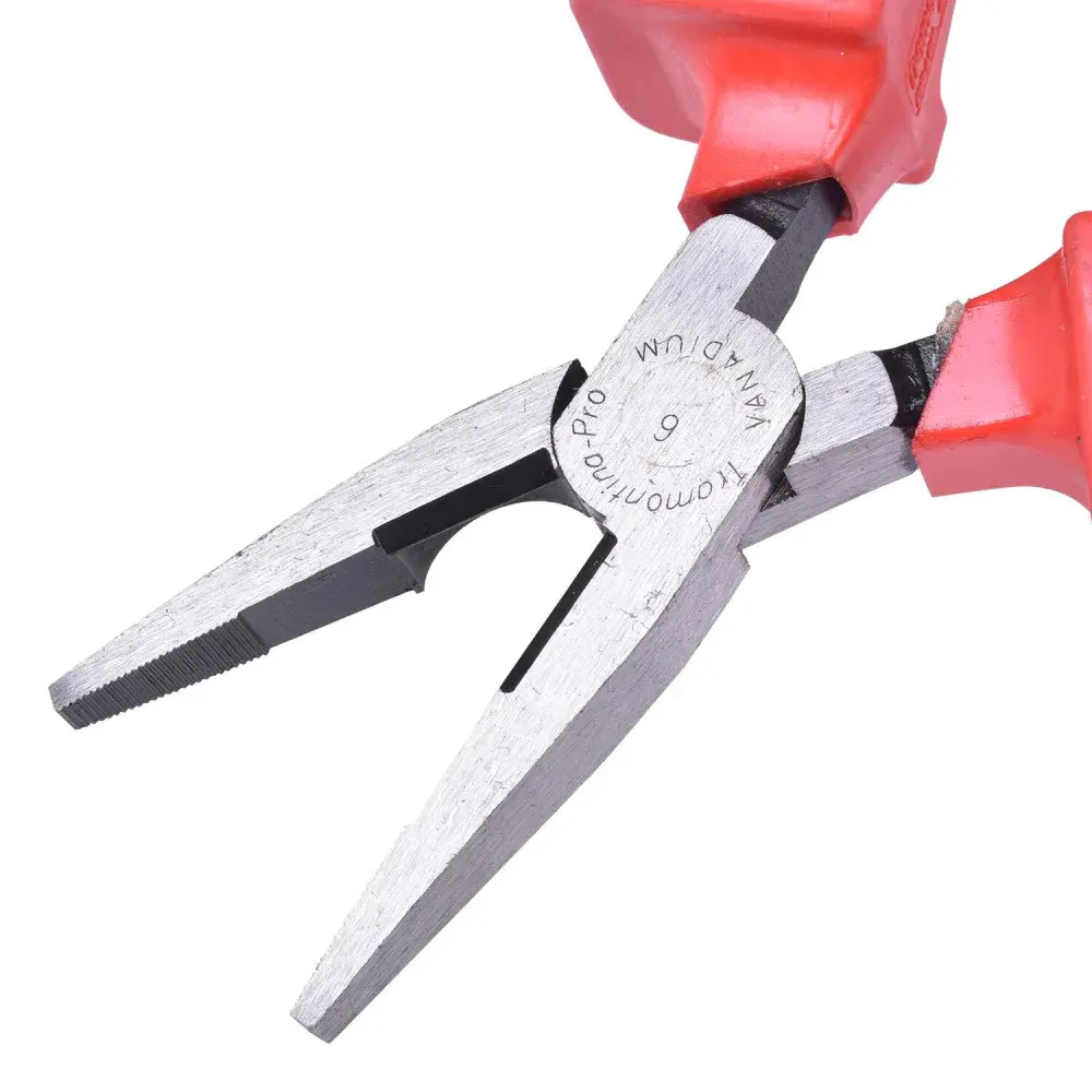 Alicate bico chato 6” Tramontina pro — fotografia 5