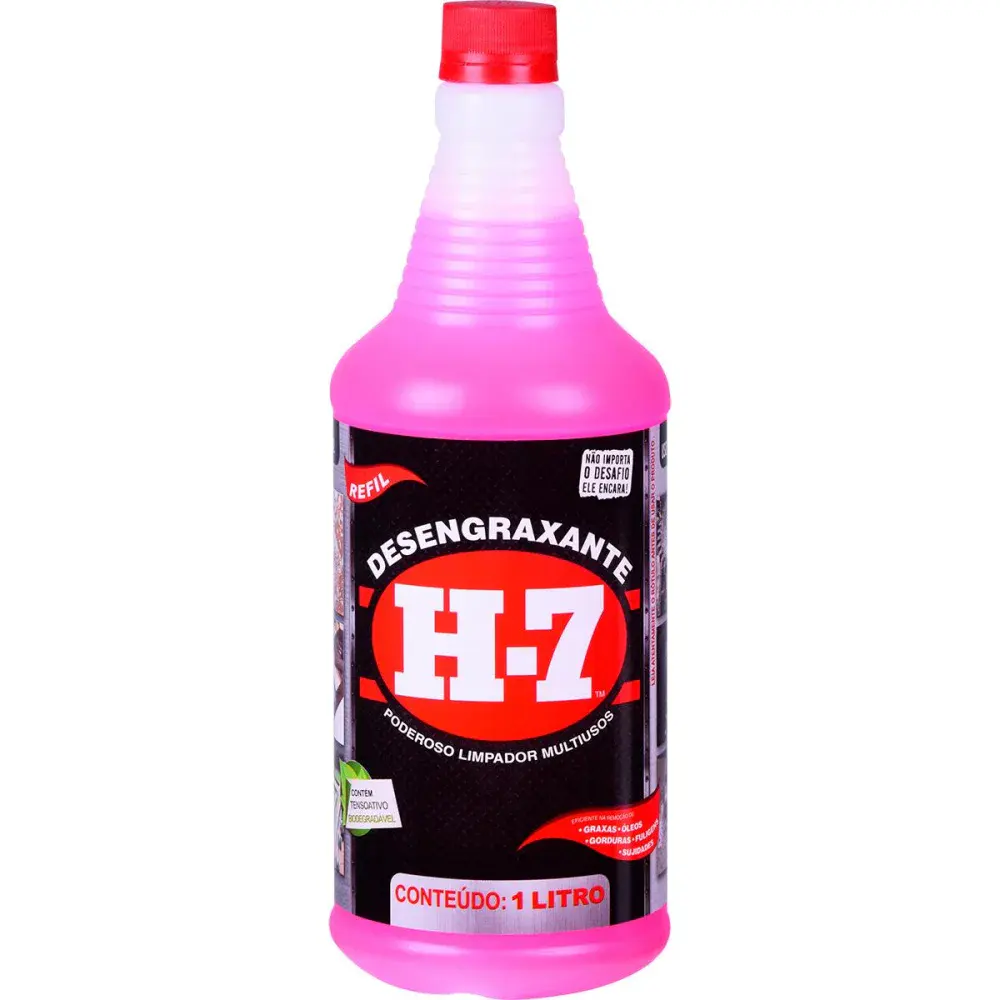 Desengraxante e removedor para limpeza pesada H7 1 litro
