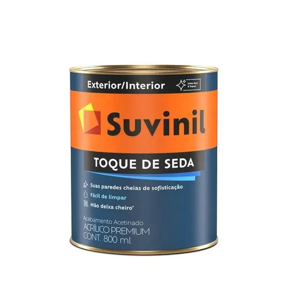 Acrílico toque seda acetinado base C2 800ML suvinil Suvinil Selfcolor