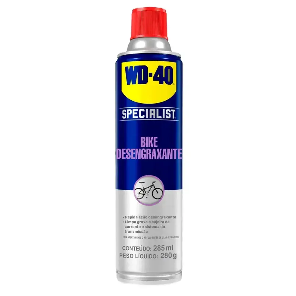 Desengraxante e limpador de correntes aerossol bike Wd-40 — fotografia 5