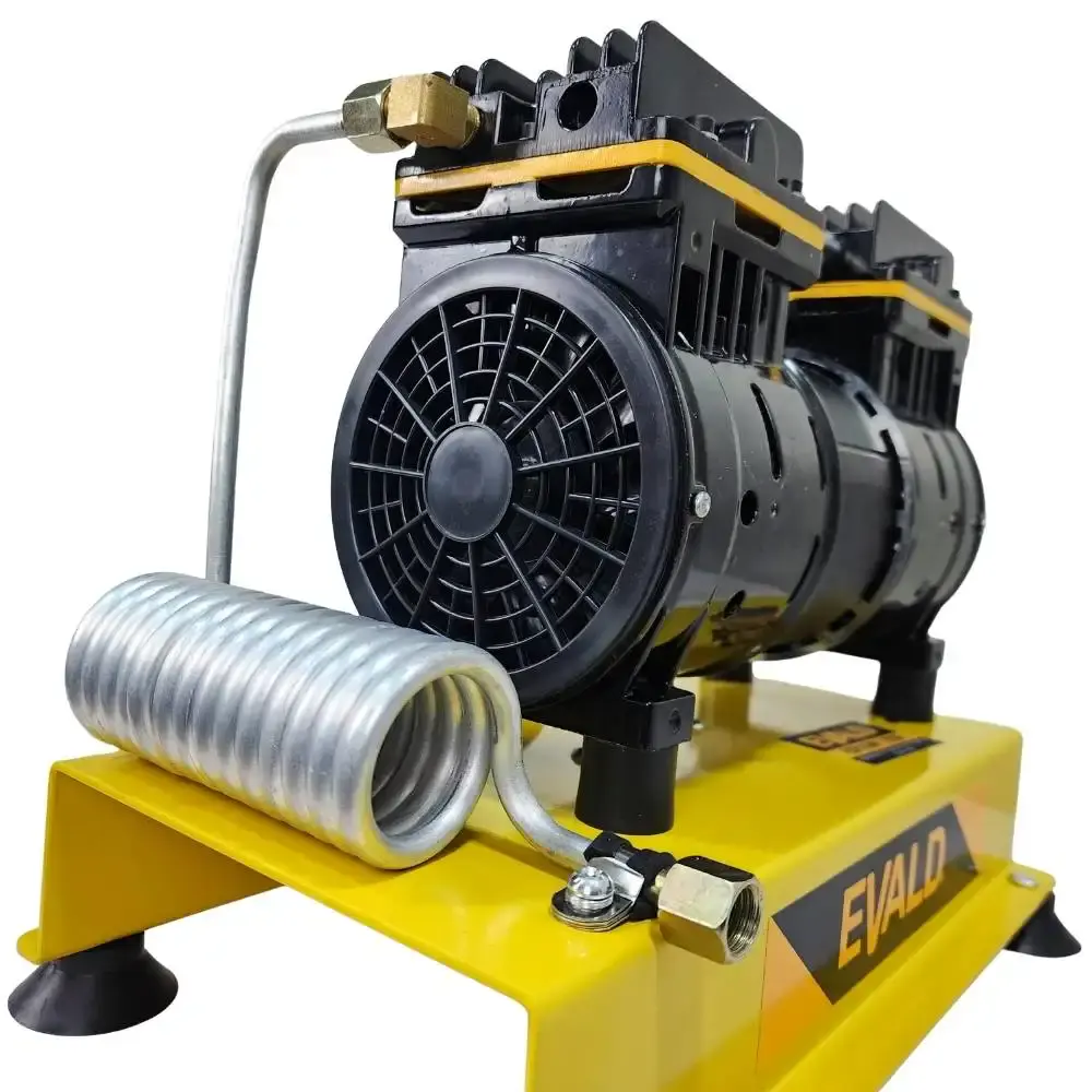 Compressor ar direto 1,0 HP para poço artesiano silencioso sem óleo ECPA1HP Evald 220 V — fotografia 3