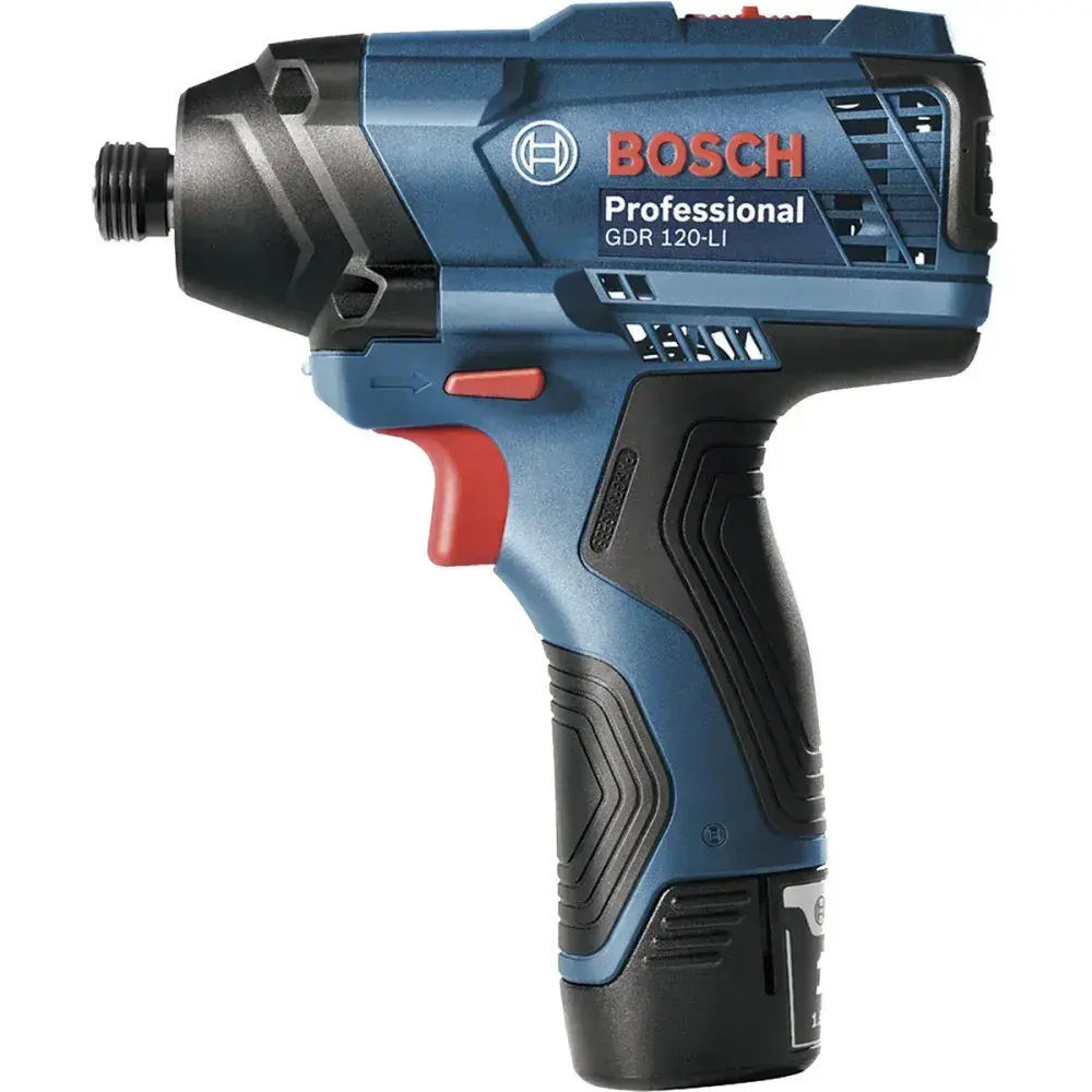 Chave de impacto a bateria de lítio 1/4 GDR120-LI 12V biv Bosch — fotografia 10