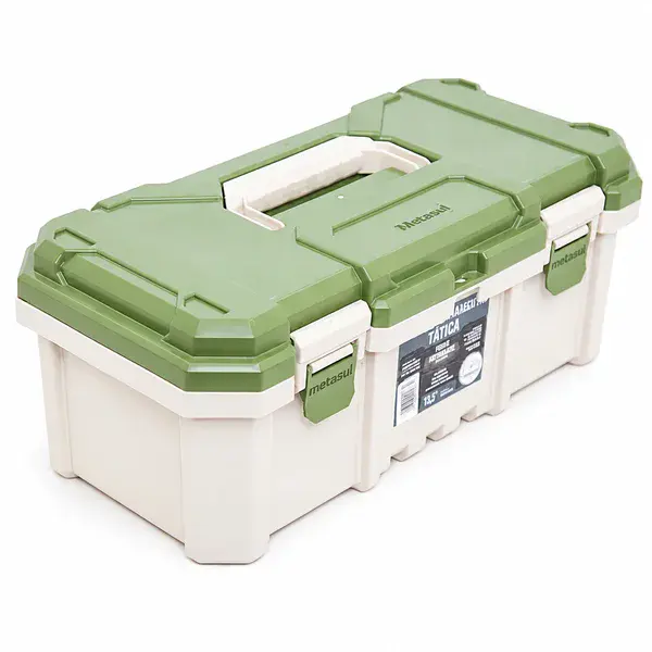 Caixa de ferramentas verde camper - Metasul