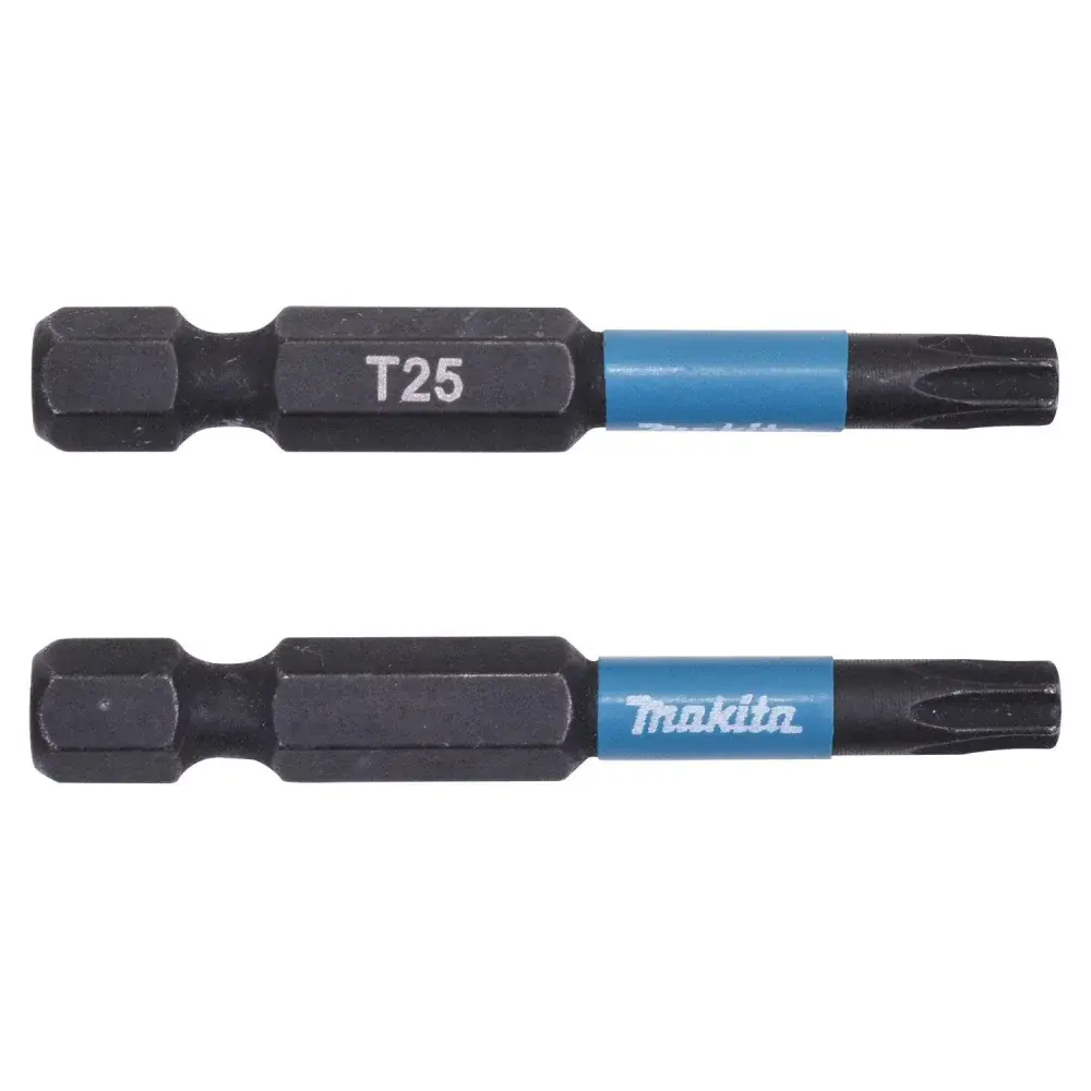Ponta bits hexalobular T25-50MM impacto B-63797 Makita 2 pçs