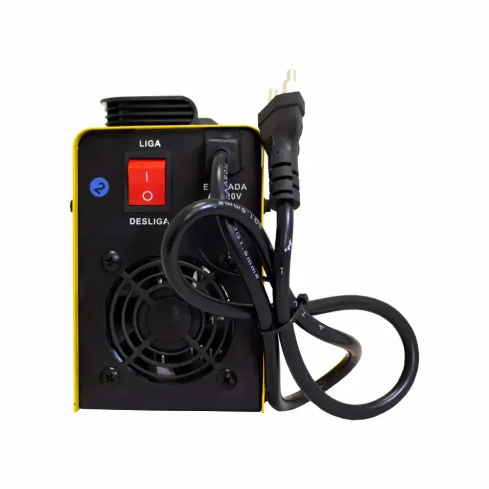 Inversora de solda combat 130 120A mono 220V V8 brasil — fotografia 10