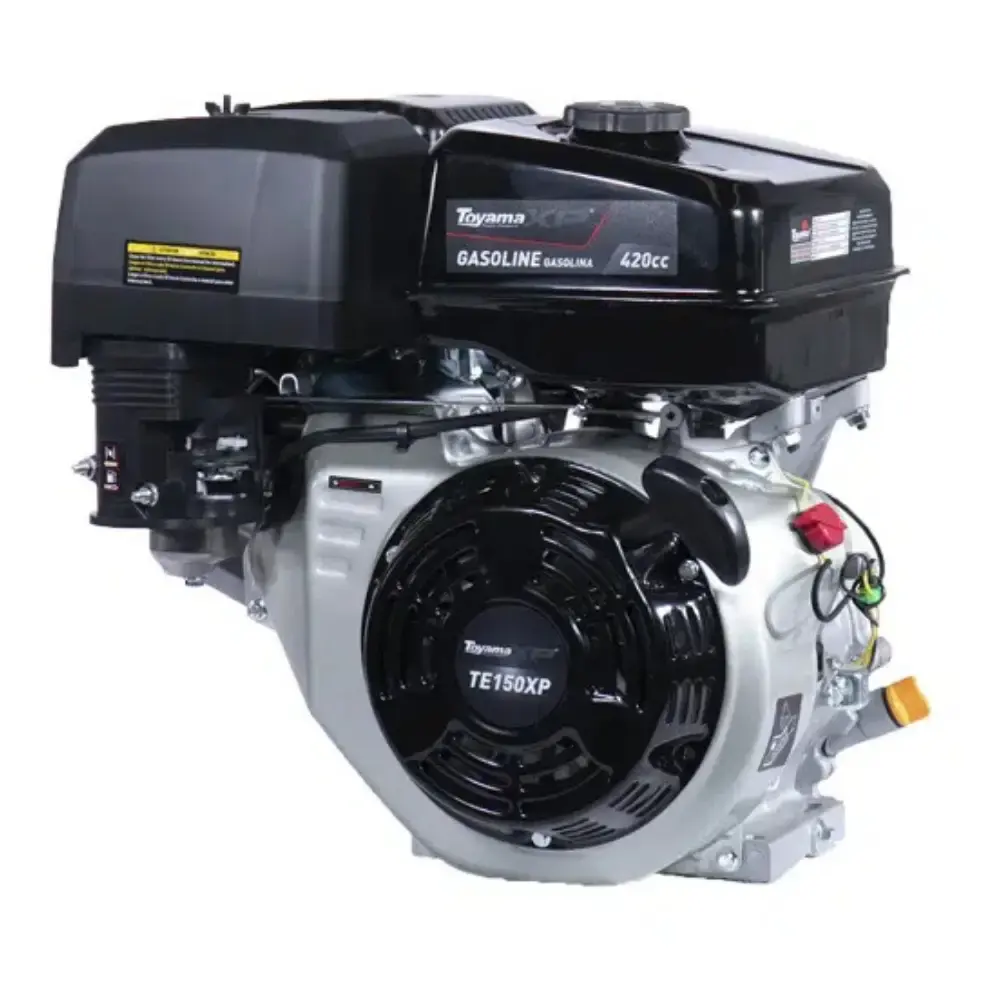Motor gasolina 15 HP 4 tempos multiuso partida manual TE150-XP Toyama — fotografia 3