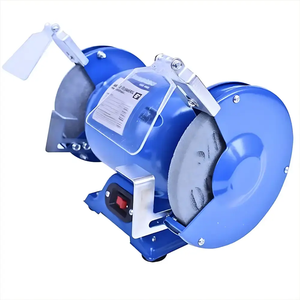 Moto esmeril 6 POL 1/2 HP e esmerilhadeira angular 4.1/2 POL evald 110 V Bremen — fotografia 4