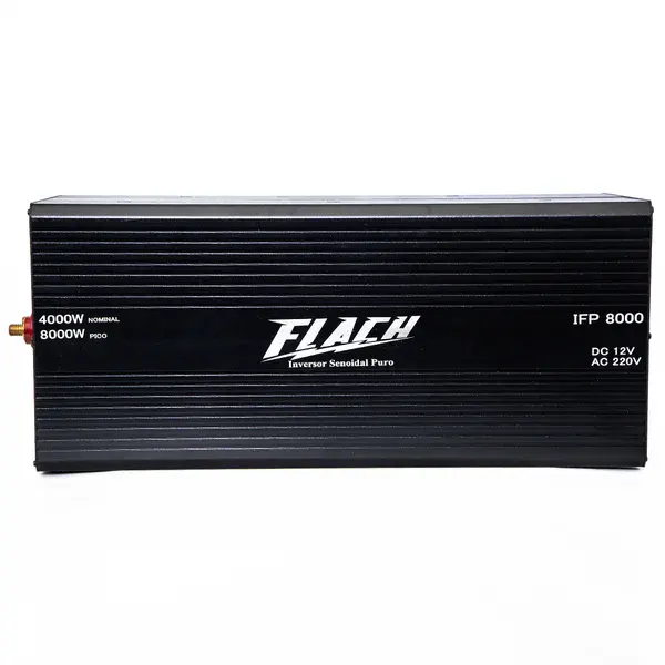 Inversor de tensão IFP8000-1 senoidal puro 12V/220V - Flach — fotografia de referência
