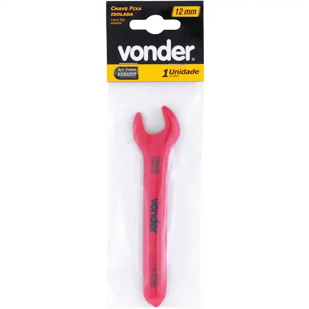 Chave fixa 12MM isolada IEC60900 Vonder — fotografia 3