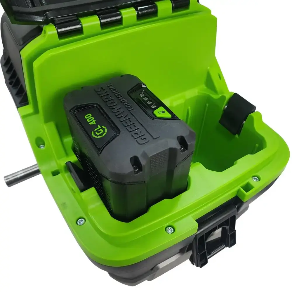 Motosserra 82V com podador de altura + 2 baterias 4,0AH + carregador bivolt Greenworks — fotografia 5