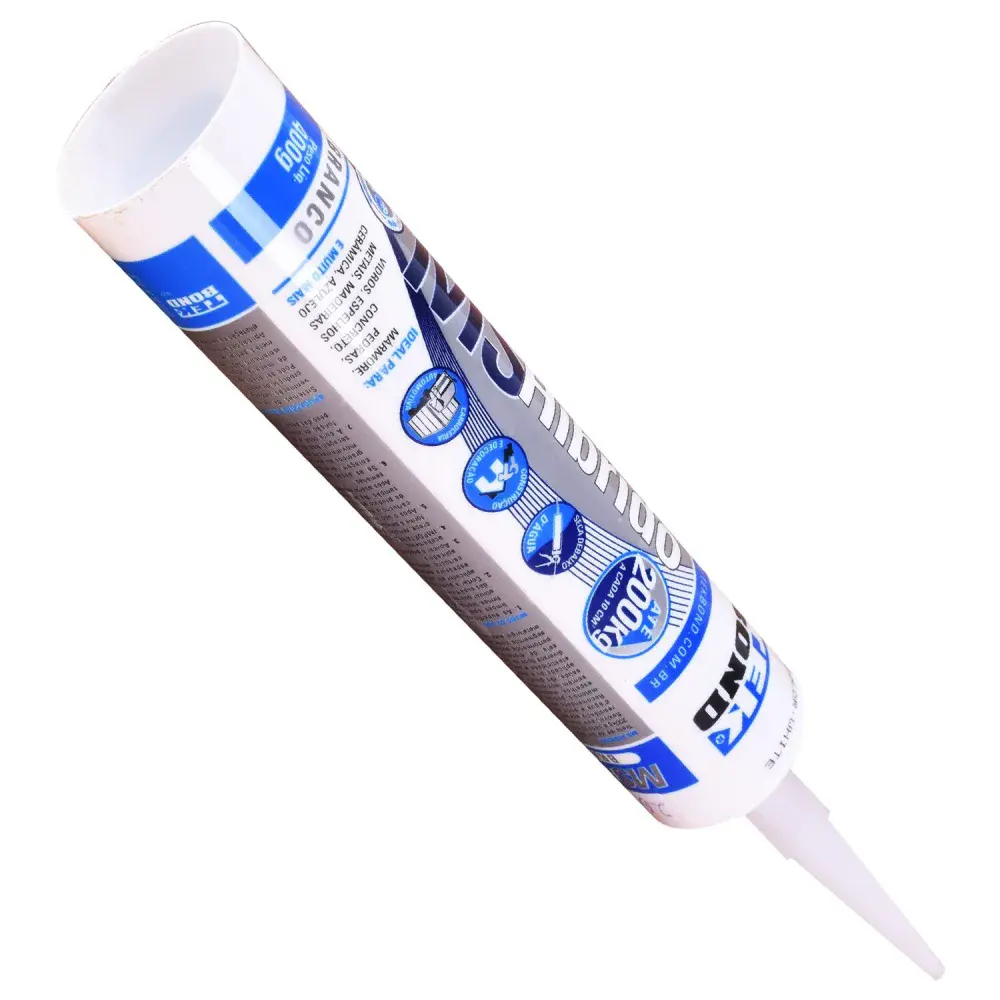 Adesivo híbrido ms branco profissional 400G Tekbond — fotografia 3