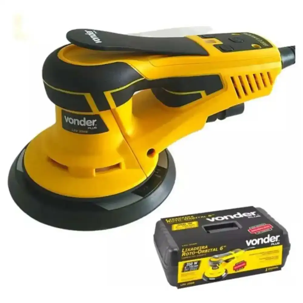 Lixadeira roto orbital 6 POL LRV 350B 127V/220V Vonder 110 V — fotografia 10