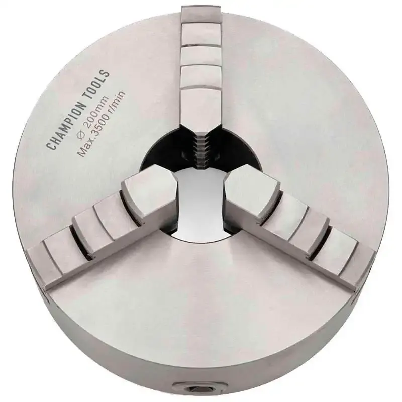 Placa para torno 4 POL 100 MM com 3 castanhas universais champion tools