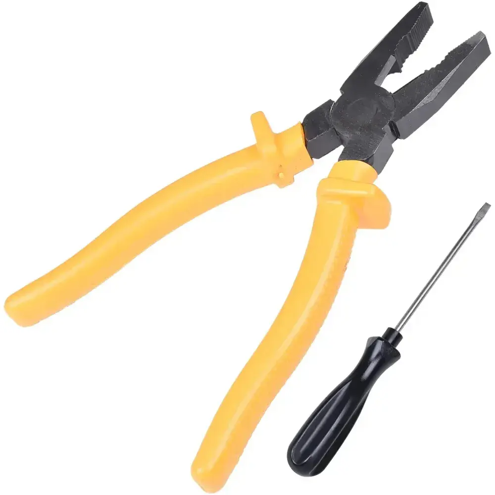Kit alicate 8 e chave de fenda 2 peç 1/8X3 Tramontina — fotografia 9
