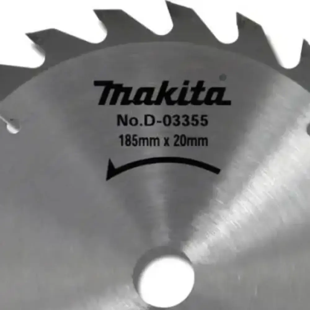 Serra circular de widea 7.1/4 POL x 24 dentes D-03355 Makita — fotografia 3