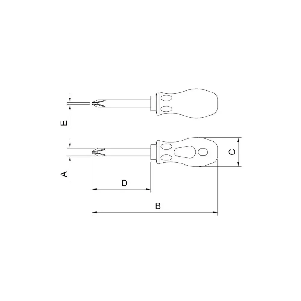 Chave philips toco 5X38MM 3/16 a 1.1/2 Tramontina — fotografia 2