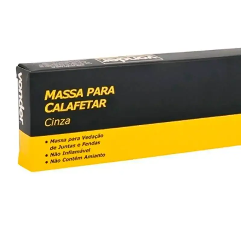 Massa para calafetar cinza 350G 1625350001 Vonder — fotografia 3
