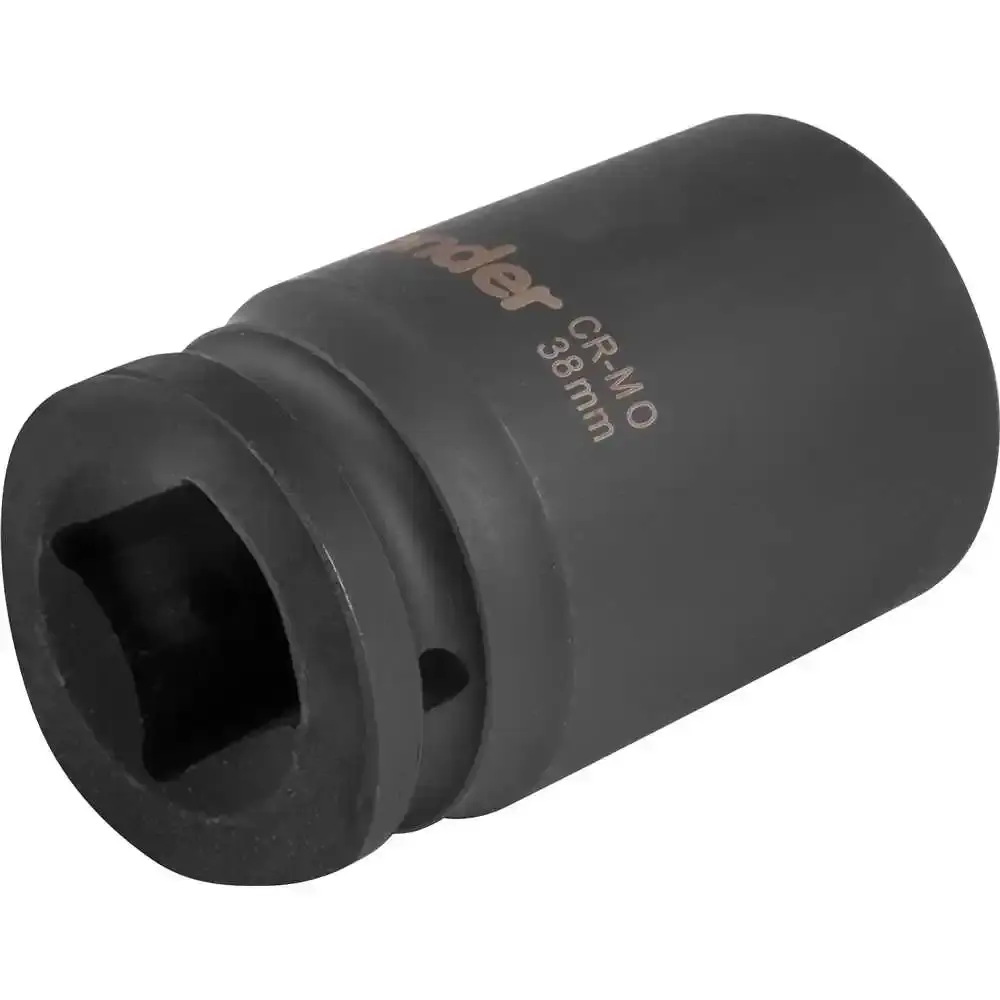 Soquete sextavado impacto longo enc 1 POL 38 MM aço cromo Vonder — fotografia 4