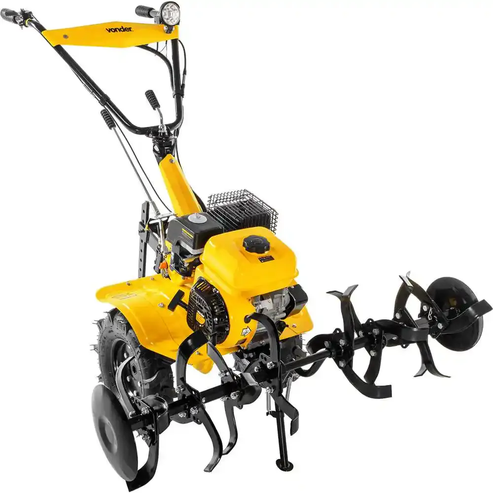 Motocultivador gasolina 7,0 HP 4T 212 CC rodas e enxadas MTV 770 Vonder — fotografia 6